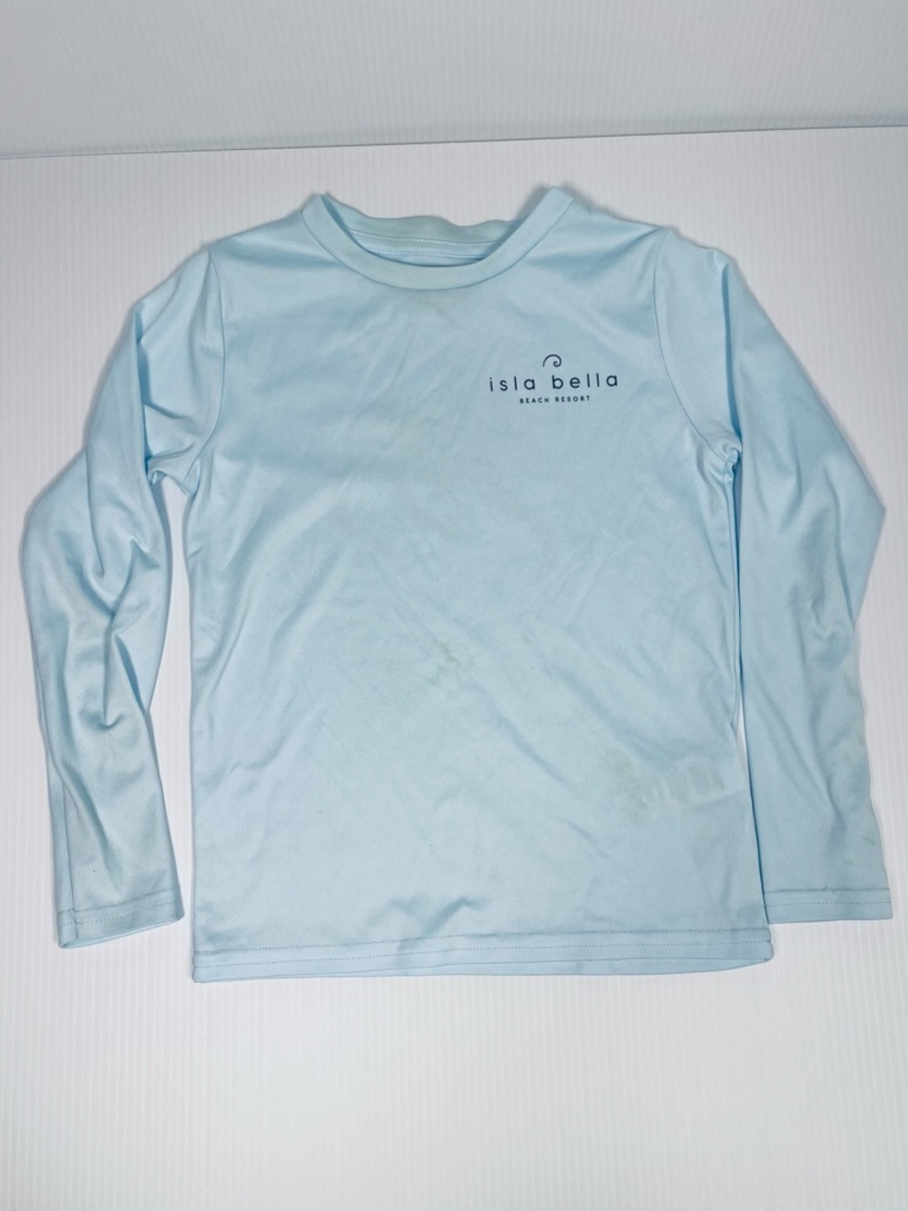 Mang Longsleeve Rashguard with Isla Bella Resort logo - Kids 6T